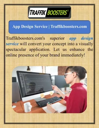 App Design Service  Traffikboosters.com