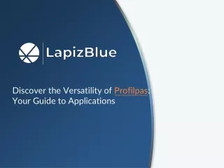 Discover the Versatility of Profilpas: Your Guide to Applications