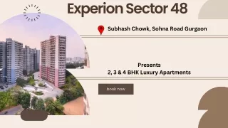 Experion Sector 48 at Subhash Chowk, Sohna Road Gurgaon E - Brochure