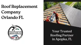 Roof Replacement Company Orlando FL