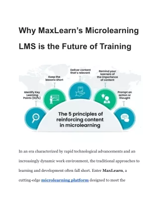 Why MaxLearn’s Microlearning LMS is the Future of Training