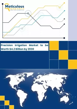 Precision Irrigation Market to be Worth $4.2 Billion by 2030