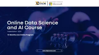 Online Data Science Course with Placement: Achieve Your Career Goals