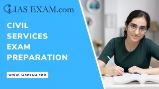 Civil Services Exam Preparation