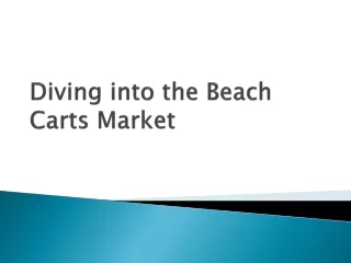 Beach Carts Market