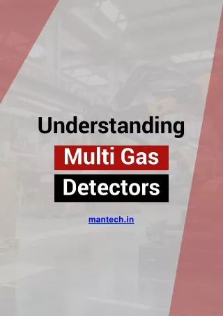 Multi Gas Detectors PPT