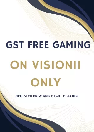 GST Free Gaming App