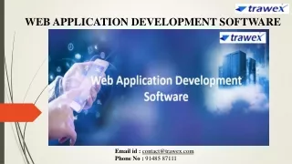 Web Application Development Software