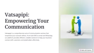 Vatsapapi-Empowering Your Communication