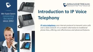 Grandstream India IP Voice Telephony Noida