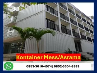 (WA) 0853.3616.4074, Jasa Modifikasi Asrama Kontainer Mahasiswa Malang