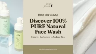 Cleanse Your Skin with Natural Face Wash