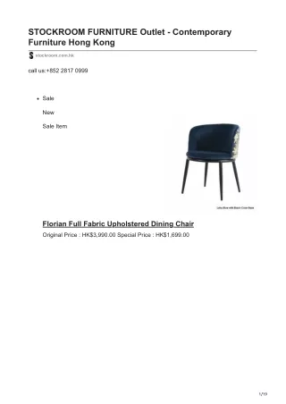 stockroom.com.hk-STOCKROOM FURNITURE Outlet - Contemporary Furniture Hong Kong