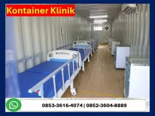 (WA) 0853.3616.4074, Jasa Pembuatan Rumah Sakit Modular Container Medan