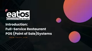 Enhance Restaurant Efficiency: Full-Service POS System Essentials