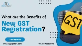 What Are The Benefits of New GST Registration