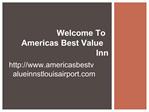 Best Value Inn Hotel Missouri