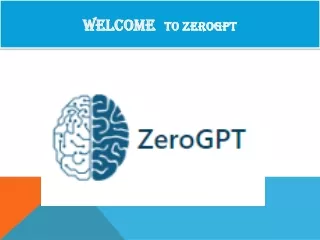 Detecting AI-Generated Text: A Guide to Content Detection with ZeroGPT