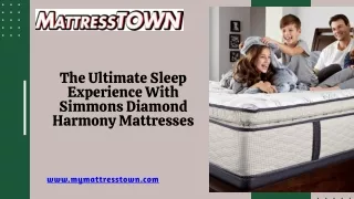 Sleep Better With Simmons Diamond Harmony Mattresses