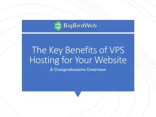 The Key Benefits of VPS Hosting for Your Website