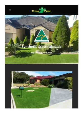 Synthetic Grass Adelaide