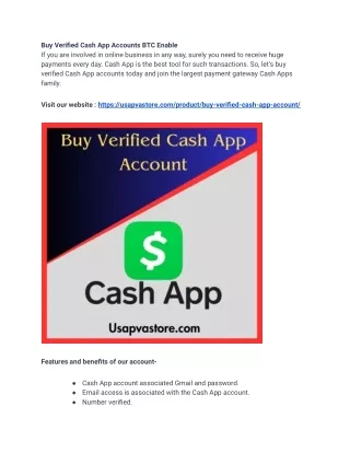 2 Best Sites to Buy Verified Cash App Accounts 2024