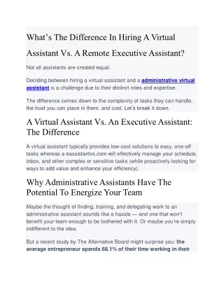 administrative virtual assistant (4)