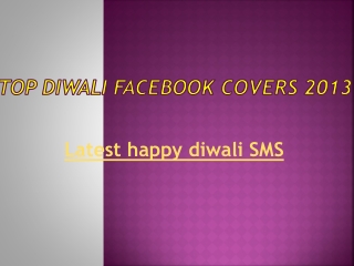 Best Deepawali Facebook Covers 2013