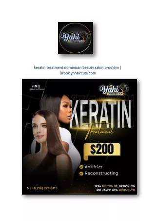 keratin treatment dominican beauty salon brooklyn | Brooklynhaircuts.com