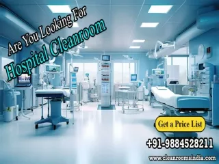 Hospital Clean Room Manufacturers Hyderabad