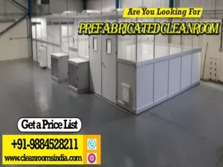 Prefabricated Cleanroom Manufacturers Hyderabad