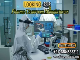 Pharma Clean Room Manufacturers Hyderabad