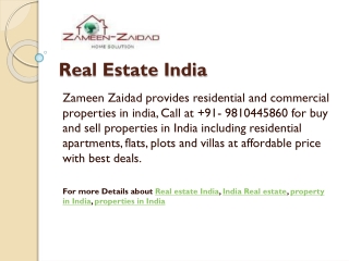 Real estate India