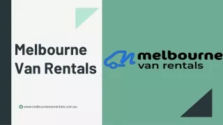 Rent a Van Near Me