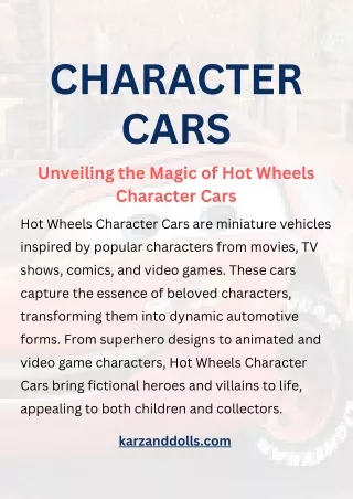 K&D_Character Cars