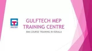 BIM COURSE TRAINING IN KERALA-