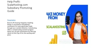 Help Profit: ScalaHosting.com Subsidiary Promoting Guide