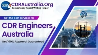 CDR Engineers Australia – Get 100% Approval Guaranteed