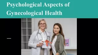 Psychological Aspects of Gynecological Health