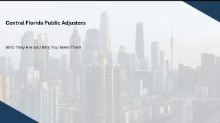 Central Florida Public Adjusters