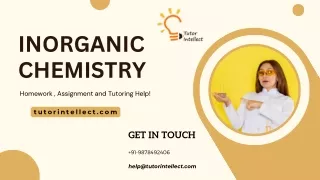 Online Inorganic Chemistry Homework and Assignment Support Platform