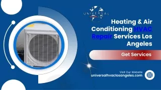 Heating & Air Conditioning (HVAC) Repair Services Los Angeles