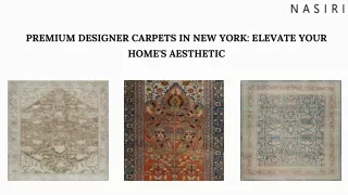 Premium Designer Carpets in New York Elevate Your Home's Aesthetic