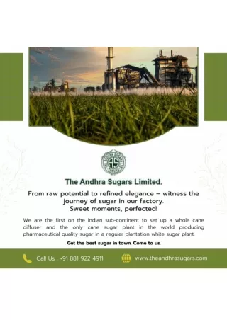 Manufacturers of Caustic Potash, Caustic Soda, Sulphuric Acid, Aspirin, and Suga