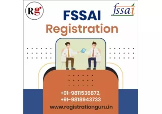 FSSAI Registration Online in India
