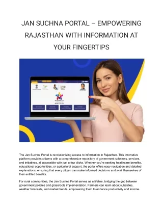 The Jan Suchna Portal is revolutionizing access to information in Rajasthan (1)