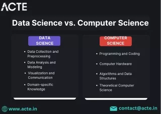 Data Science vs Computer Science - ACTE Technnologies