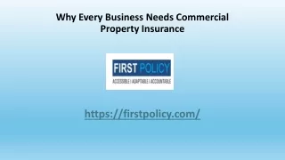 Why Every Business Needs Commercial Property Insurance