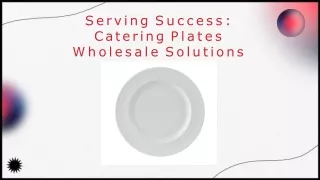 Catering Plates Wholesale