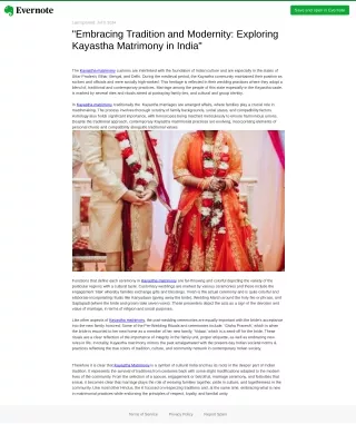 Embracing Tradition and Modernity: Exploring Kayastha Matrimony in India